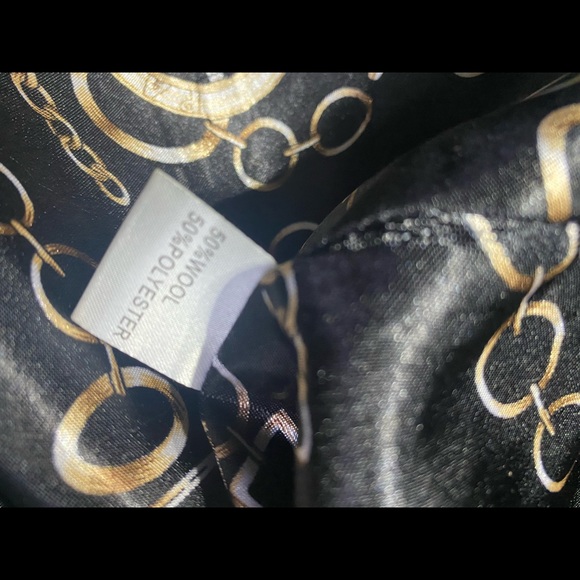 Aris A Embroidered Black Coat - Picture 2 of 8